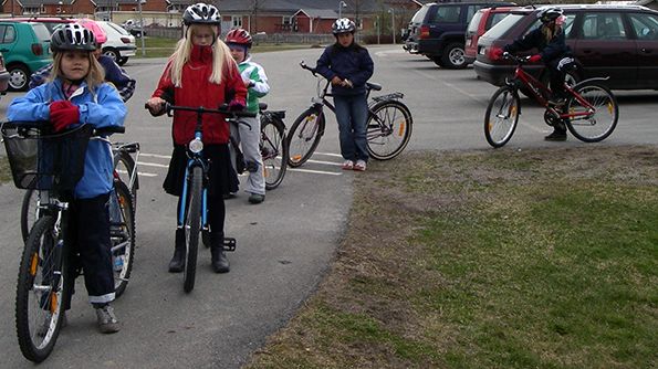 I Piteås deltog 1 150 skolelever i den nationella Gå och cykla till skolan-utmaningen. 
