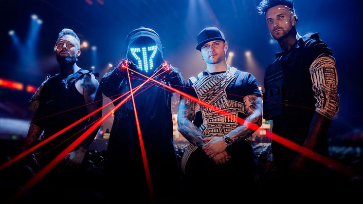 Rocksensationen Smash Into Pieces till Furuvik