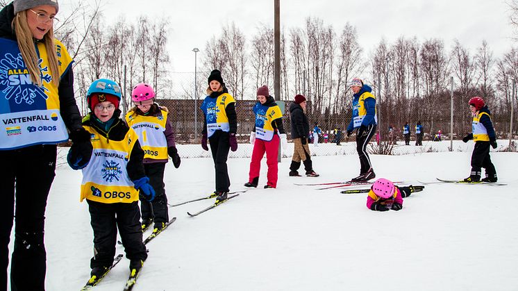 Alla på snö Östersund