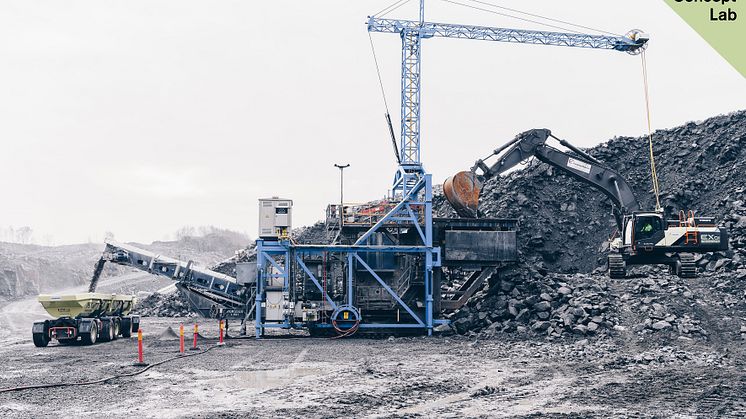 Koldioxidutsläppen har minskat med 98 % på Volvo Construction Equipments och Skanskas Electric Site