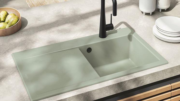 Morning Green: Neue Trendfarbe für Keramikspülen