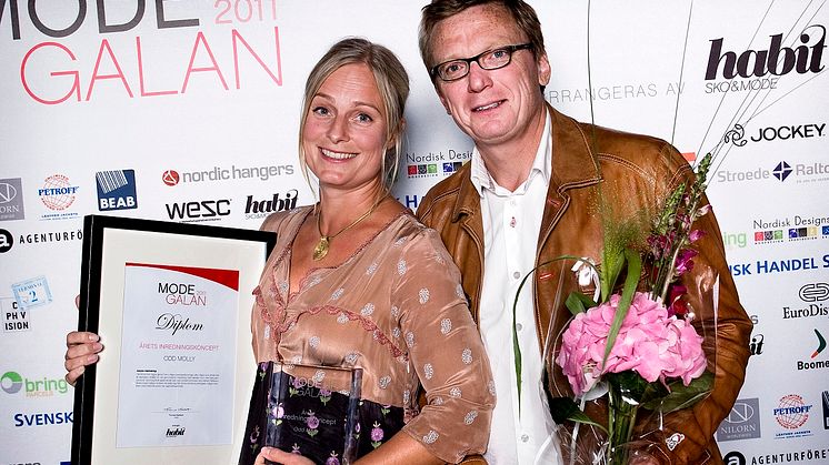 Vinnare Årets Inredningskoncept, Modegalan 2011