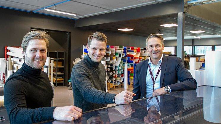 Canons Lars Dybwad (t.h.)har vært med på UTD-reisen gjennom mer enn ti år. – UTD er en utrolig inspirerende bedrift å samarbeide med, men samtidig krevende fordi de hele tiden utfordrer oss på nye satsningsområder.