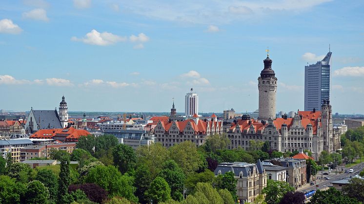 Skyline von Leipzig -  Foto Andreas Schmidt