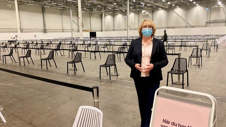 Irene Svenonius (M) i Kistamässan