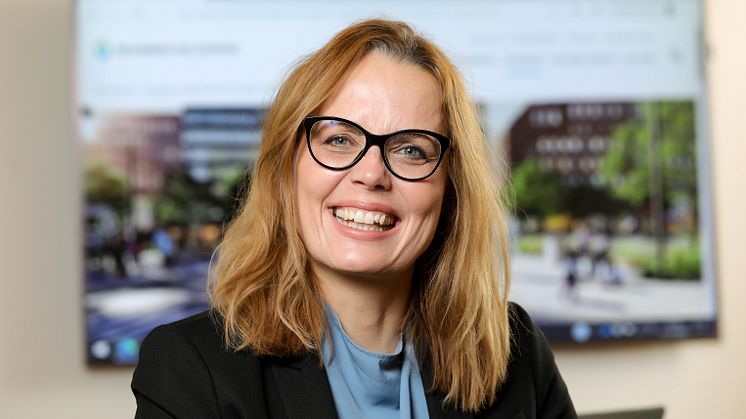Du treffer administrerende direktør Gøril Bergh i Drammen Helsepark på Innsikt 2022. 