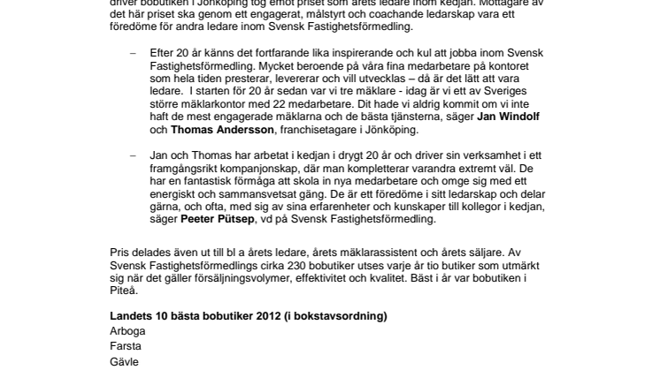Årets ledare finns i Jönköping