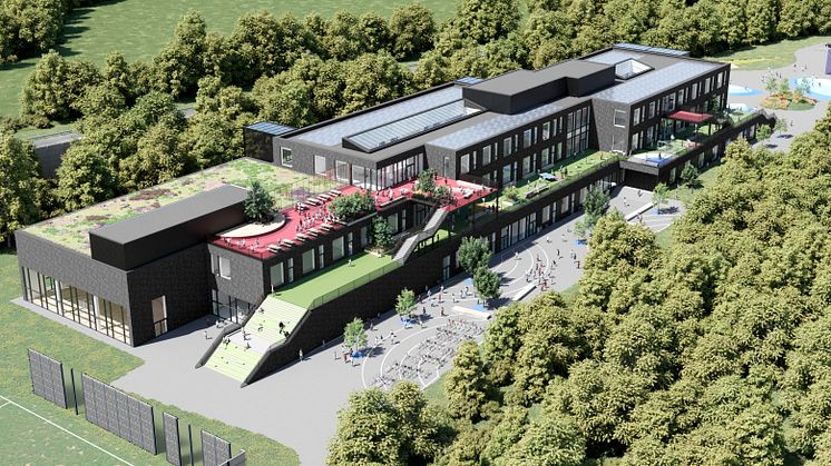 Wihlborgs uppför ny skola på 11 600 kvm utanför Köpenhamn