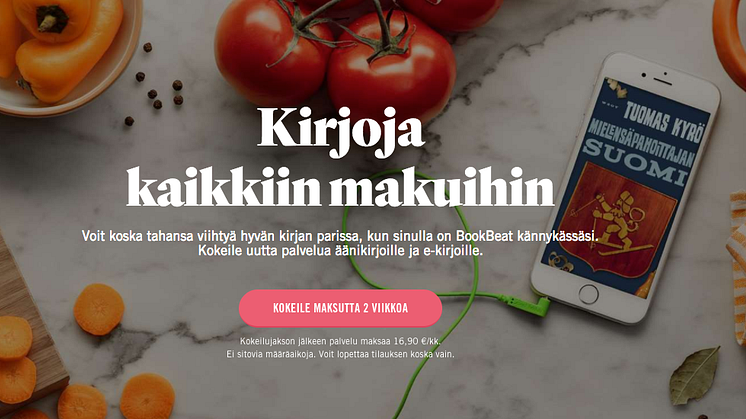 BookBeat marknadsdrivande i Finland