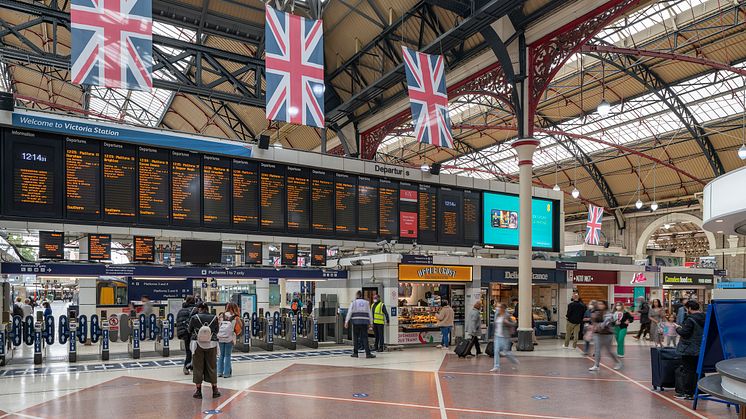 BEFORE ticket gates currentlyserving platforms 1-7