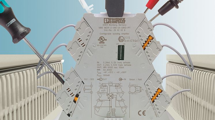 Highly compact isolation amplifiers now with UL HazLoc