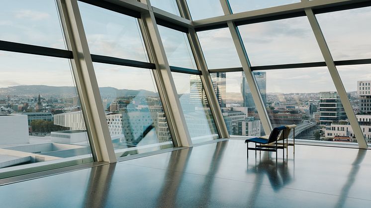 MUNCH Interior Dynamic zone Photo by Einar Aslaksen