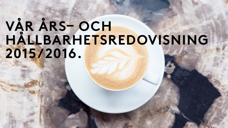 Års- och hållbarhetsredovisning 2015/2016