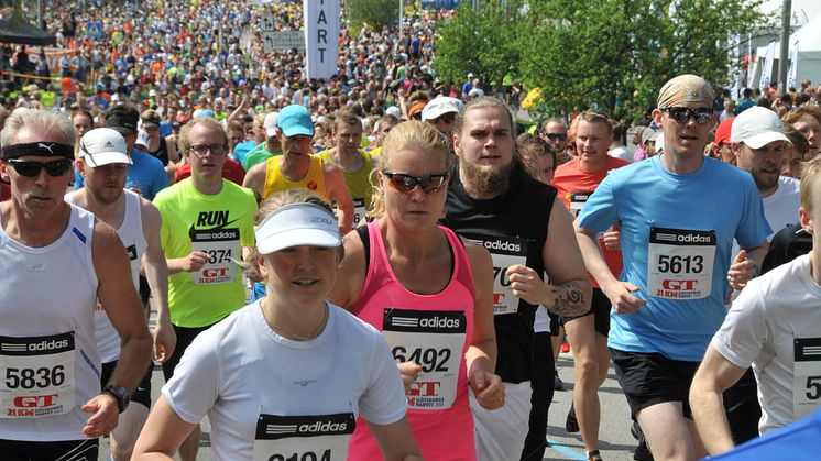 Kvinnorna blir fler i rekordstora GöteborgsVarvet 