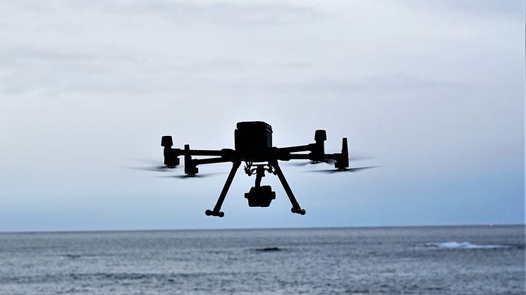 Droner vil bli brukt i forbindelse med oljevernøvelse utenfor Rørvik