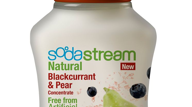 SodaStream Natural Blackcurrant & Pear