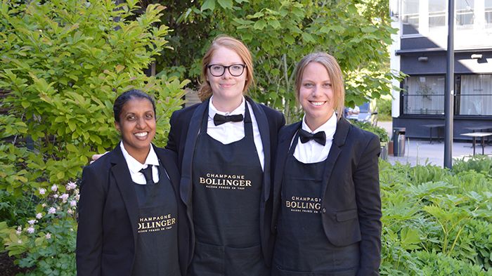 Victoria Andersson - Thörnströms Kök i Göteborg , Hanna Eriksson och Sofia Johansson - Köksbaren i Umeå