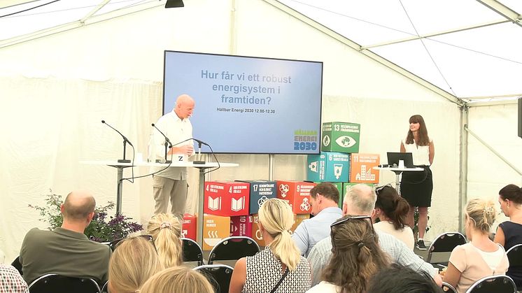 Almedalen 230629 Robert Andrén Framtidens energisystem
