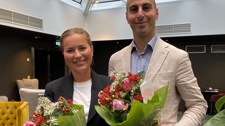 Julia Hellman och Filip Bahno nya franchisetagare i Göteborg Väster