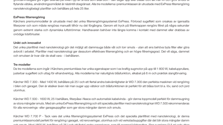 Upptäck nya premiumklassen 