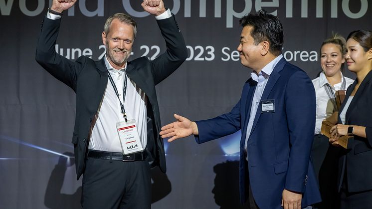 Storartet resultat af den danske finalist ved dette års Kia Service Advisor Skills Cup i Korea