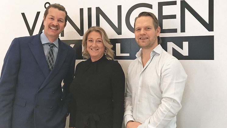 Johan Linde, Maria Udén Nyberg, Markus Åkerblom