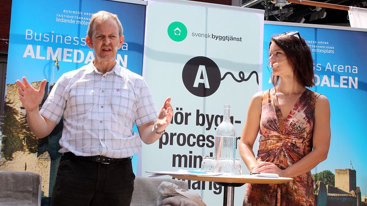 Ulf Perbo (KD) och Veronica Palm (S)