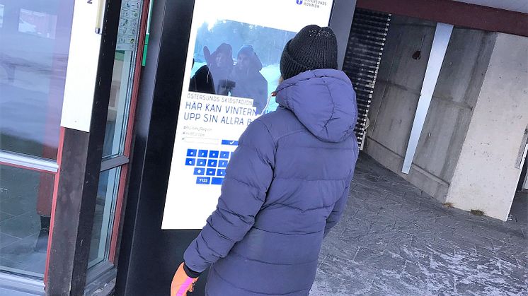 Tavla vid skidstadion i Östersund lyfter EU-satsning