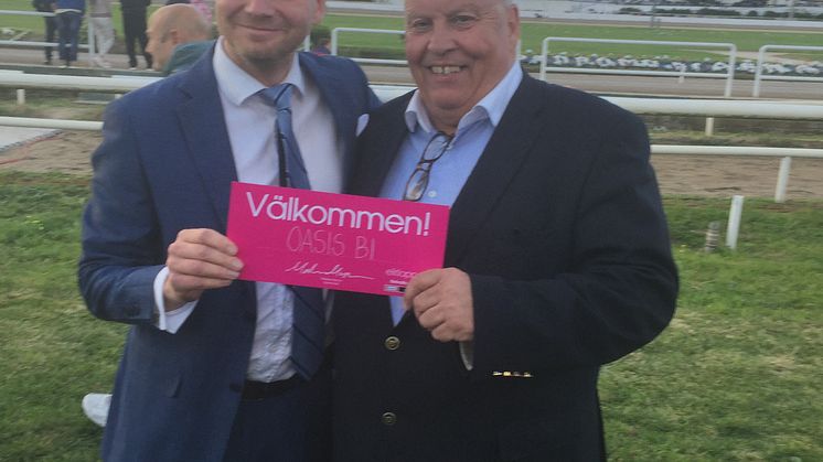 Oasis Bi inbjudan till Elitloppet Benders