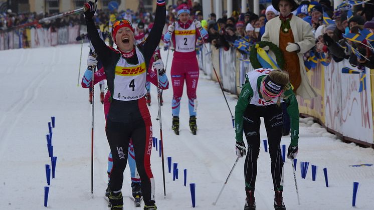 Laila Kveli, Norge, segrade i TjejVasan 2015. 