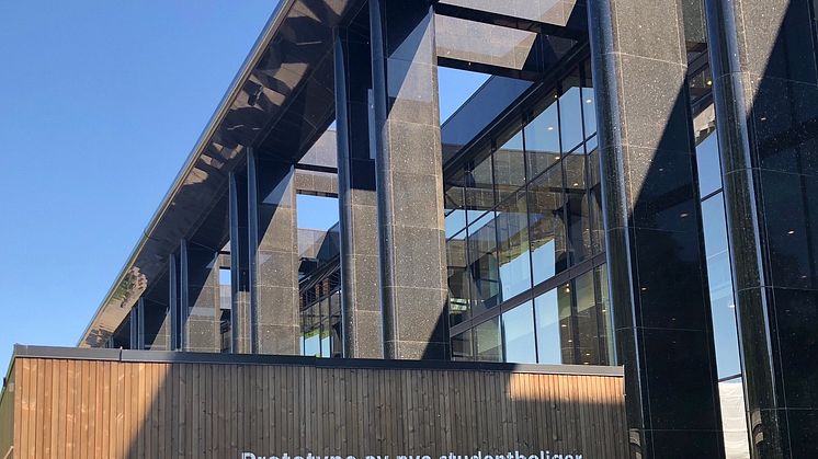 Visningsboligen står på Blindern Campus