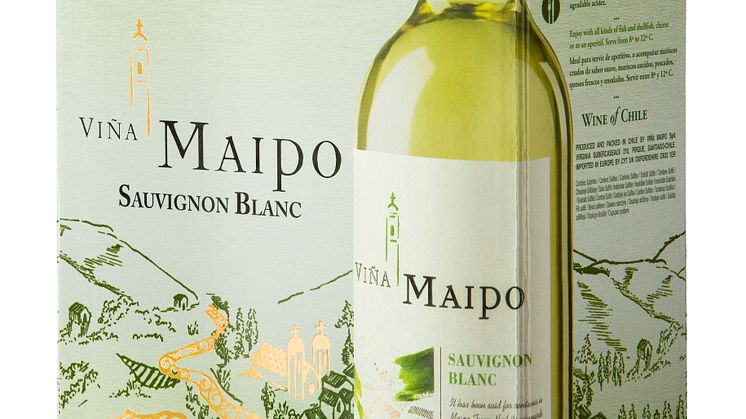 Nyhet! Viña Maipo Sauvignon Blanc på box