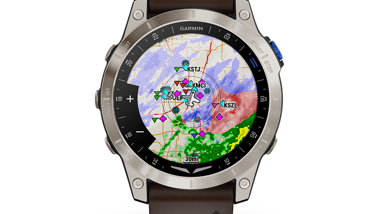 Garmin_D2 Mach 1_Titan_Radar (c) Garmin Deutschland GmbH