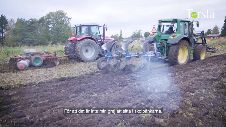 Elev på lantbruksinriktningen berättar om utbildningen
