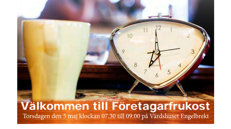 Företagarfrukost i Norberg på torsdag!