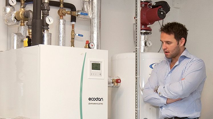 Mitsubishi Electric skal bli størst på luft til vann varmepumper i Norge