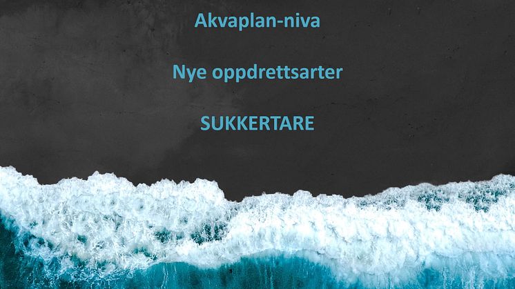 Tareproduksjon Akvaplan-niva Forskningsstasjon