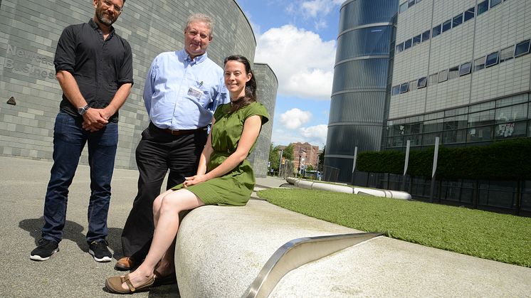 l-r Doctor Damien Short, Professor Nigel South and Doctor Tanya Wyatt