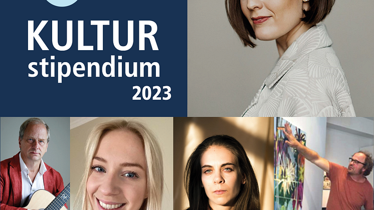 Sju får kulturstipendium 2023