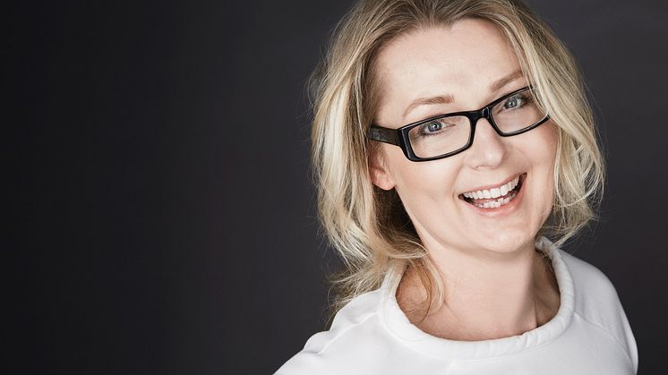Lina Axelsson Kihlblom föreläser i Skellefteå under Prideveckan. Foto: Anna-Lena Ahlström 