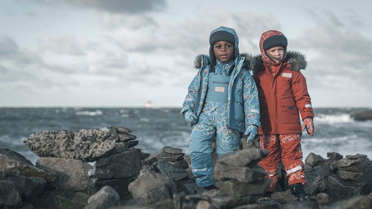 Didriksons vinterkollektion för barn kommer med nyheter i specialdesignade natur- och djurmönster signerat Granelito
