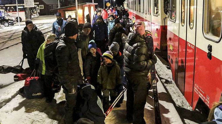 Ta tåget till fjällen 