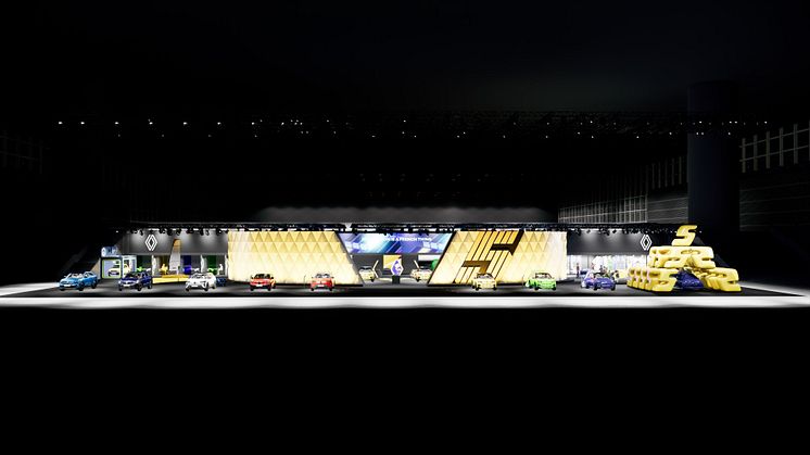 Renaults monter på Geneve Motorshow 2024