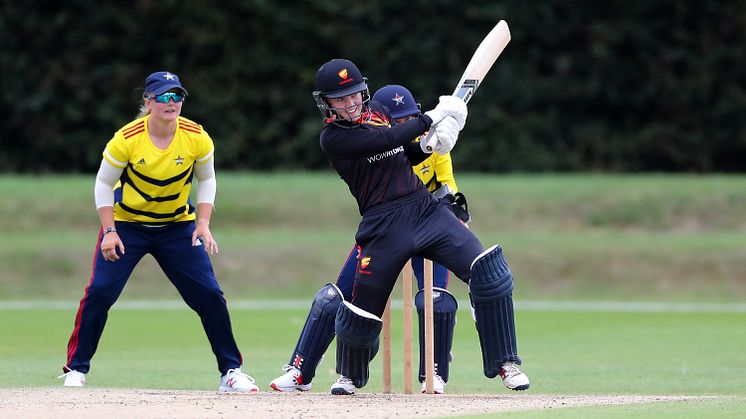 Sunrisers v Stars in year one of the Rachael Heyhoe Flint Trophy. Photo: Getty Images