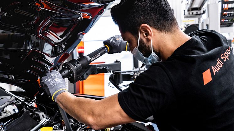 Produktion af Audi e-tron GT på Böllinger Höfe