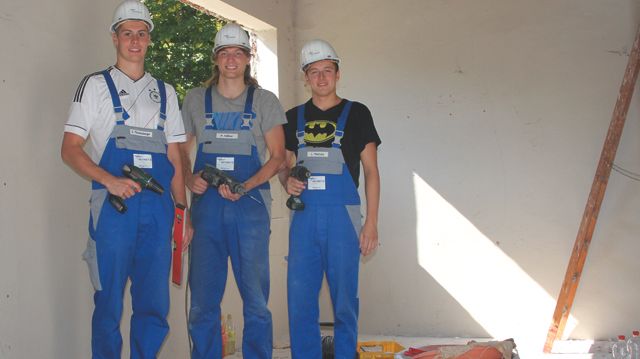 Umbau im Kinderhospiz: RWE Companius und Bildungszentrum Energie Halle engagieren sich