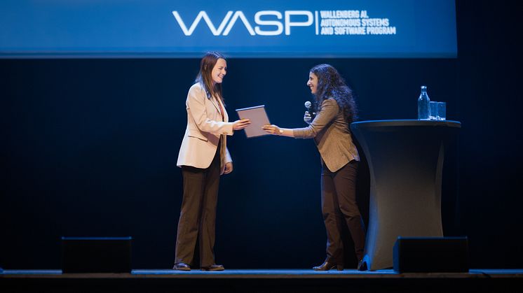 Rebekka Wohlrab, Årets WASP-alumn 2024. 