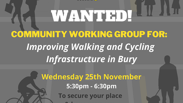 ​Help make plans to improve walking and cycling