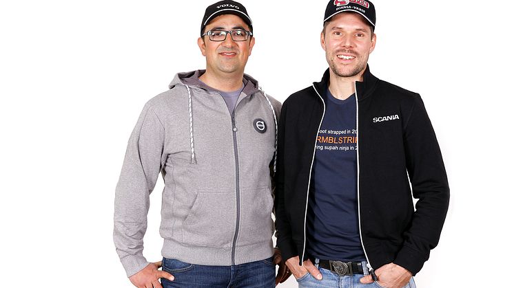 Milad Pouyanmehr & Gustav Kristiansson från RMBLStrip, fotograf Victor Ackerheim