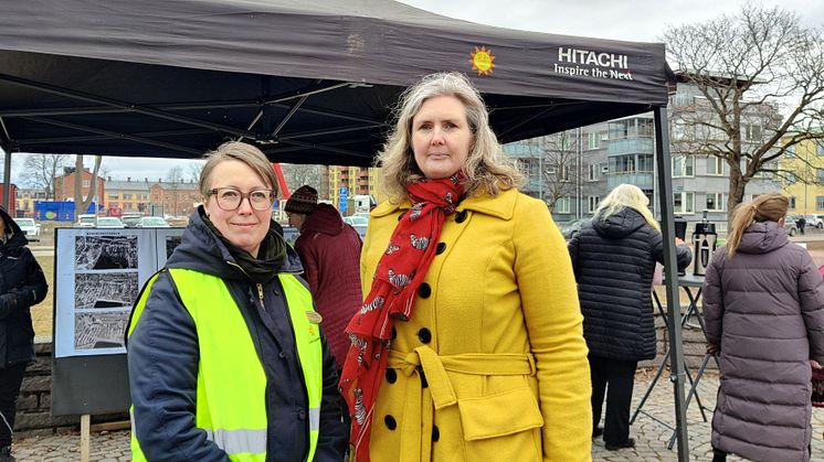 Louise Thyberg och Monika Bubholz